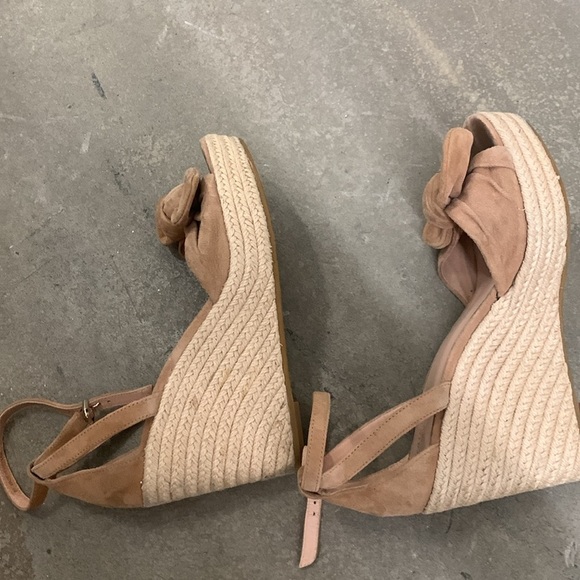 Kate Spade Kianna Tan Wedge Sandals - Picture 8 of 10